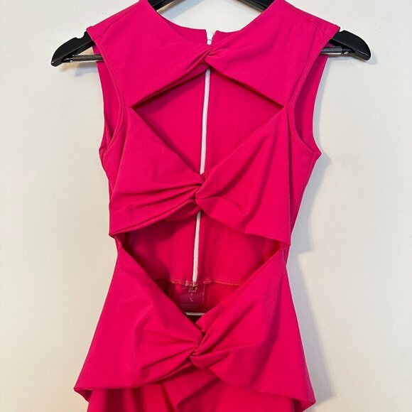 PORT DE BRAS Lauren Dress in Fuchsia Size Small - Picture 5 of 13